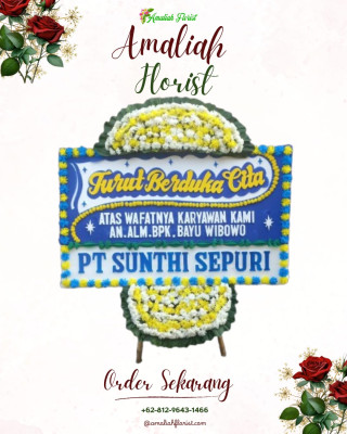 Papan Bunga Duka di Sukakarya