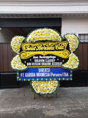 Papan Bunga Duka di Sukakarya