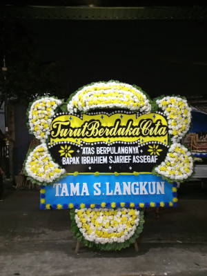 Papan Bunga Duka di Sukakarya