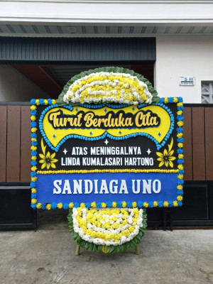 Papan Bunga Duka di Sukakarya
