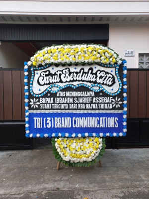 Papan Bunga Duka di Sukakarya